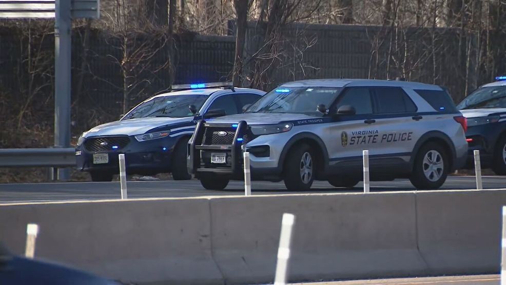 2 dead, dog killed after stabbing spree, trooper shooting on I-495 in Fairfax County<br><br>