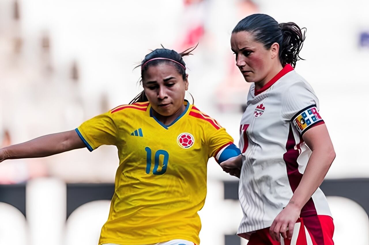 selección femenina de futbol de Colombia cae ante Canadá.