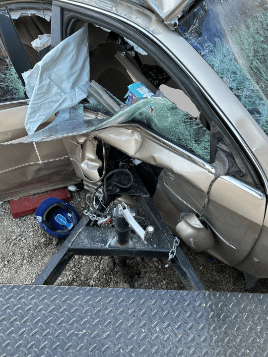 Woman injured in Lincoln Co. rollover crash
