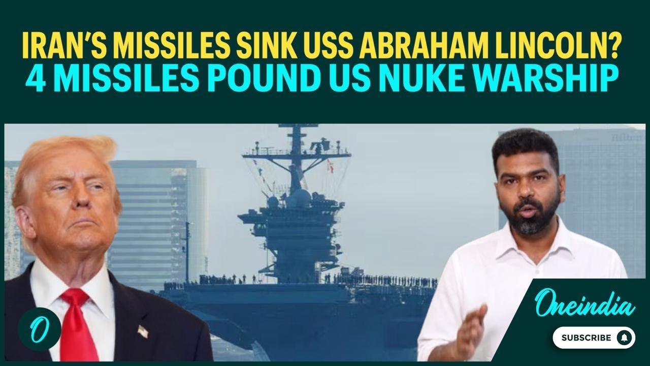 Iran sinks USS Abraham Lincoln? Fattah ballistic missiles attack Trump ...