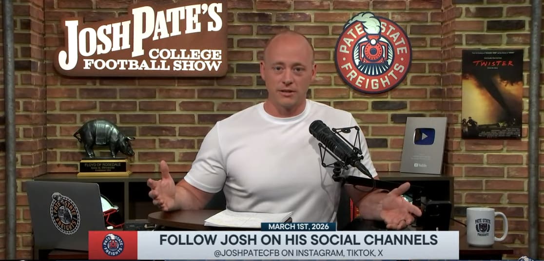 Josh Pate ranks college football’s eight most hated teams of 2026