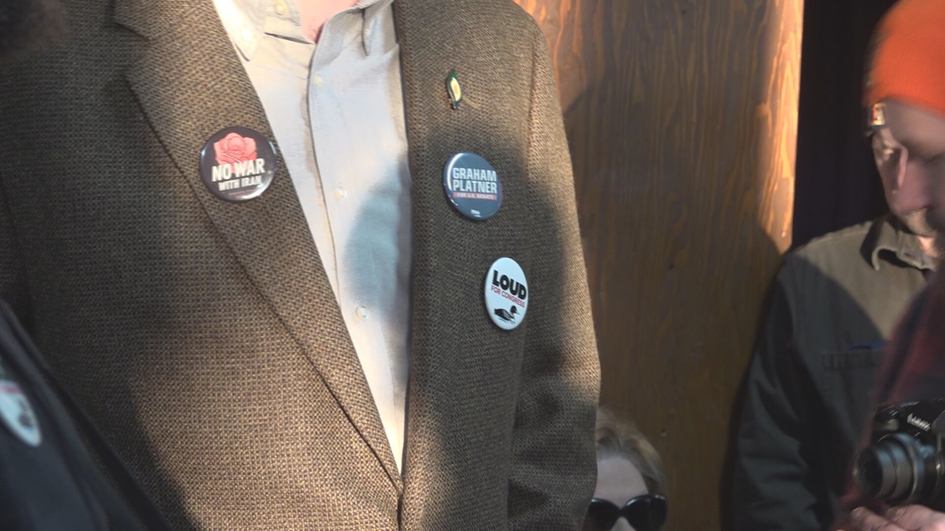 Anti-war rally in Brewer draws crowd