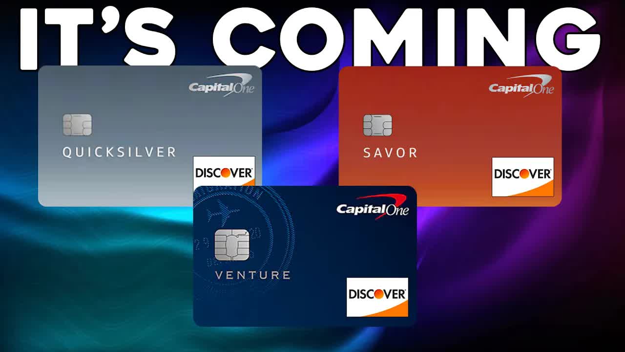 Capital One cards switching to Discover?