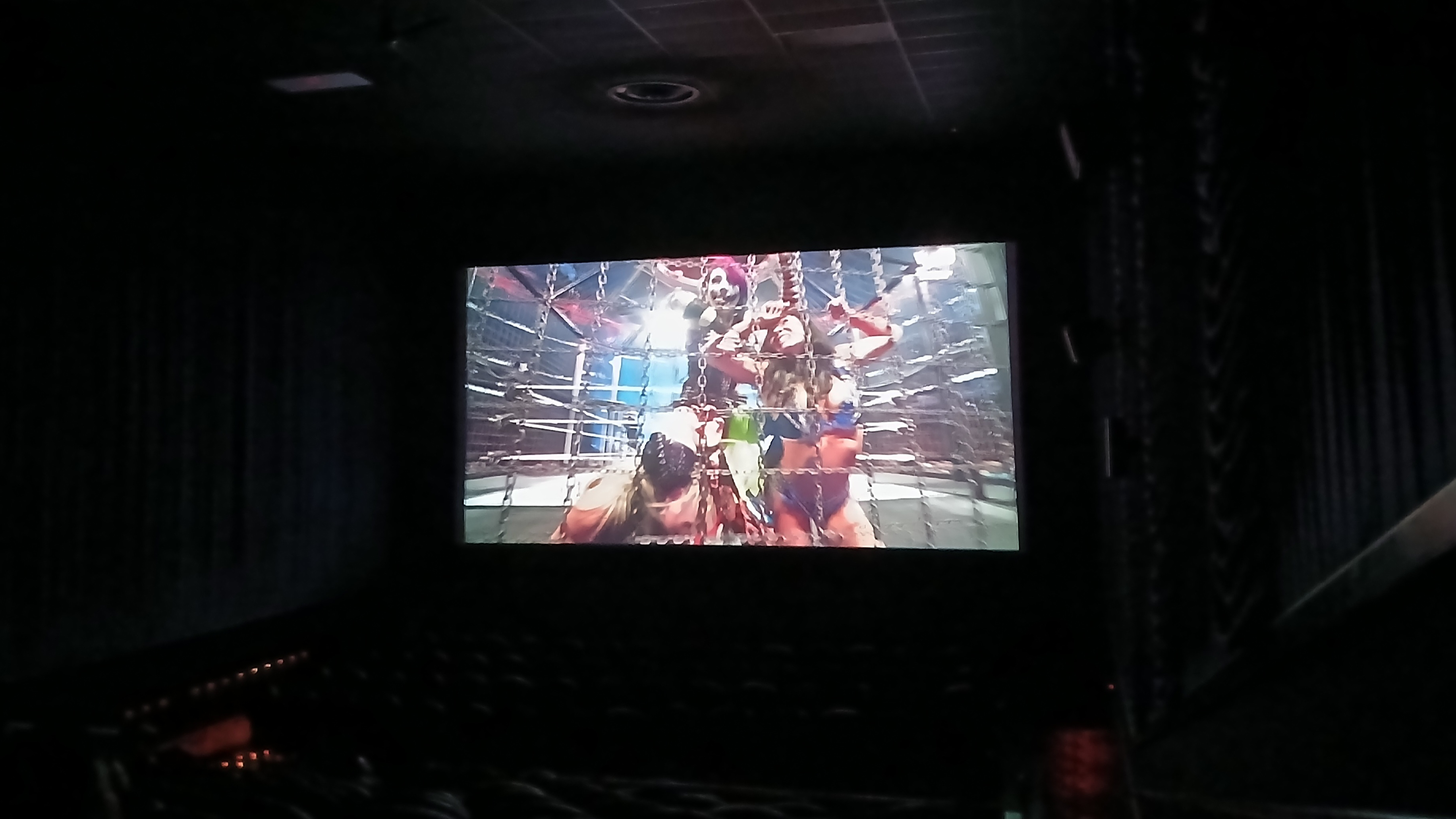 Elimination Chamber draws small crowd, big pops at local cinema<br>