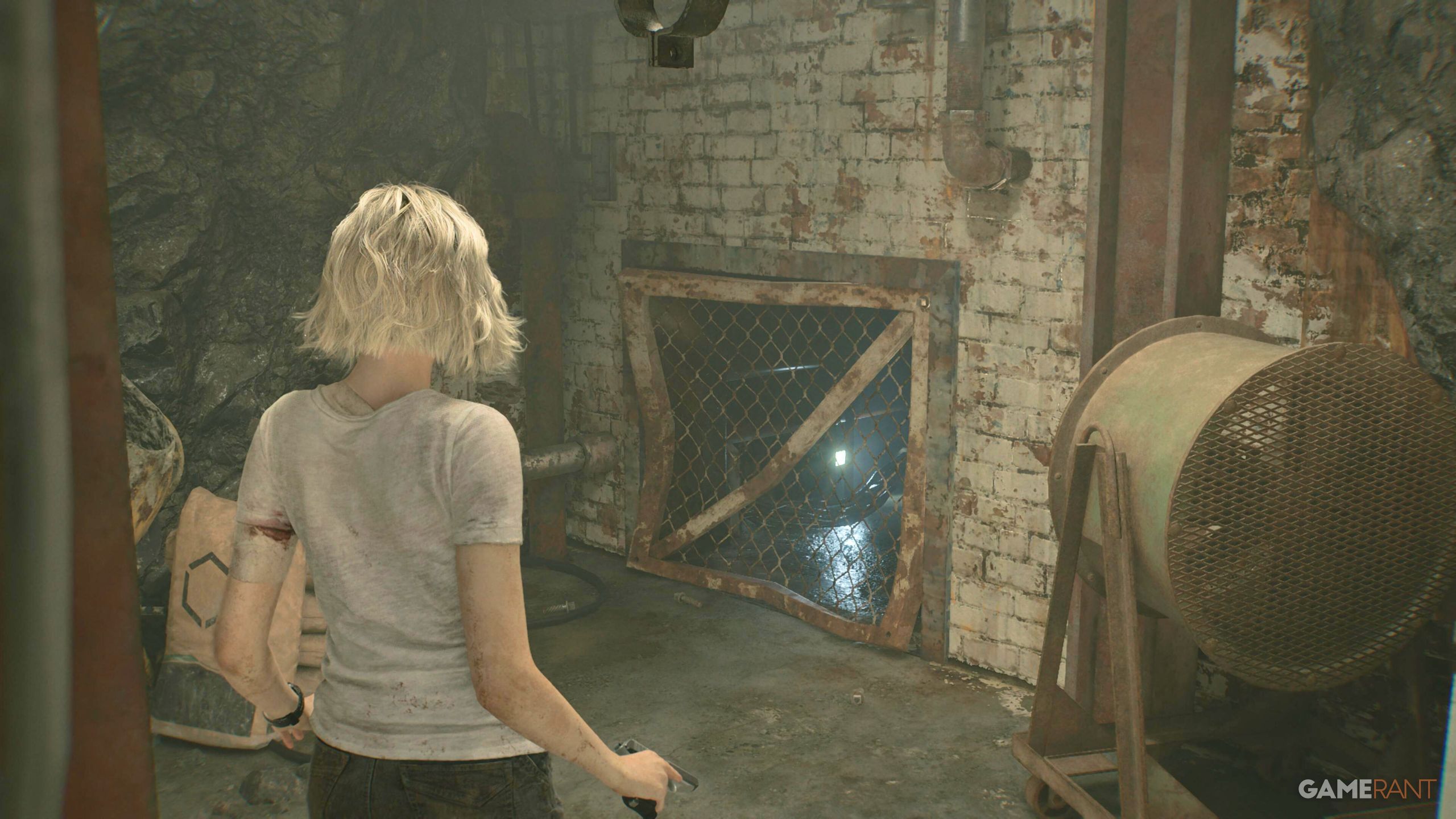 How to open bolted vent (basement workshop) in RE9