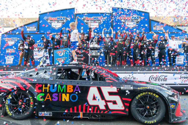 Tyler Reddick makes NASCAR history at COTA with 3rd straight win to ...