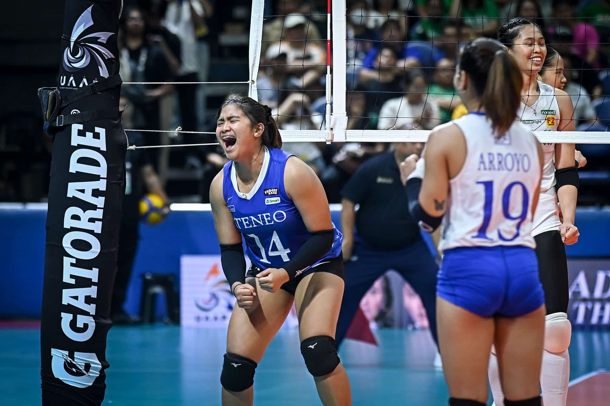 UAAP: Ateneo rookie Ana Hermosura shines in first rivalry game