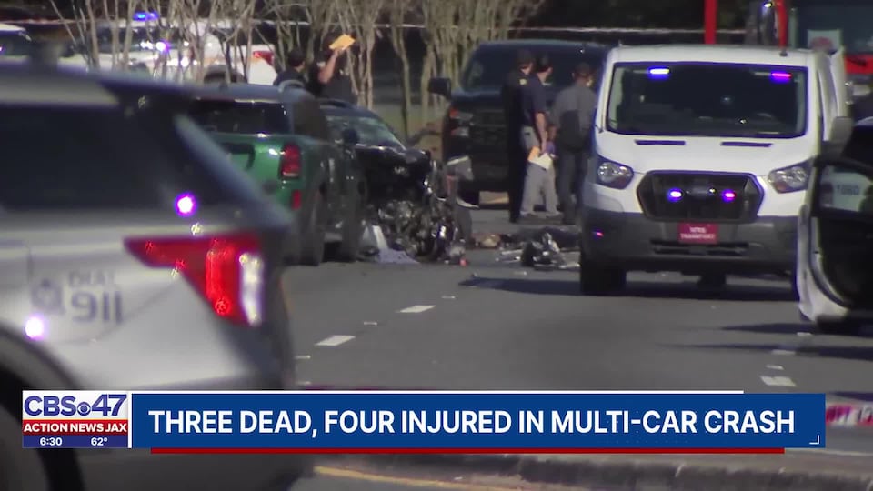 3 dead, 4 injured after multi-car accident on Atlantic