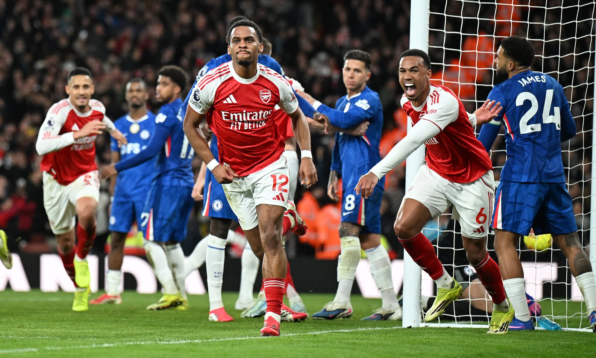 The two signs which show the Premier League title will be Arsenal's ...