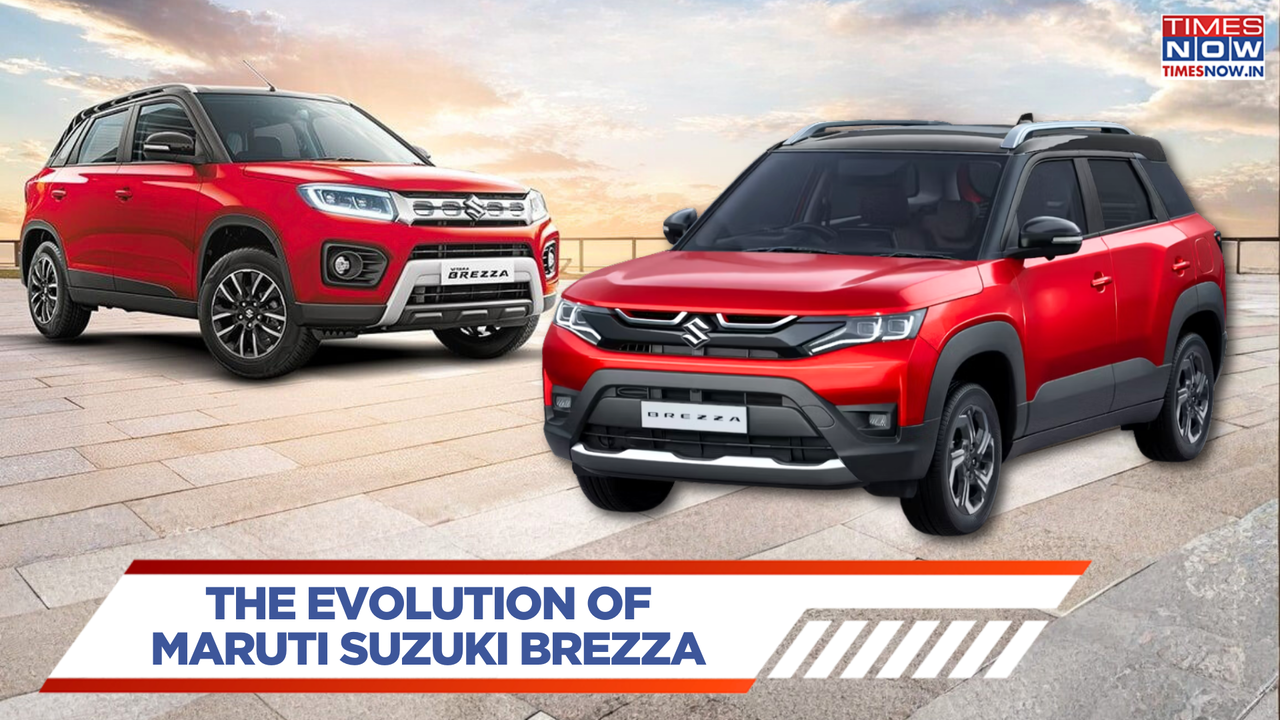 Maruti Suzuki Brezza SUV turns 10 years old - a look at its evolution!
