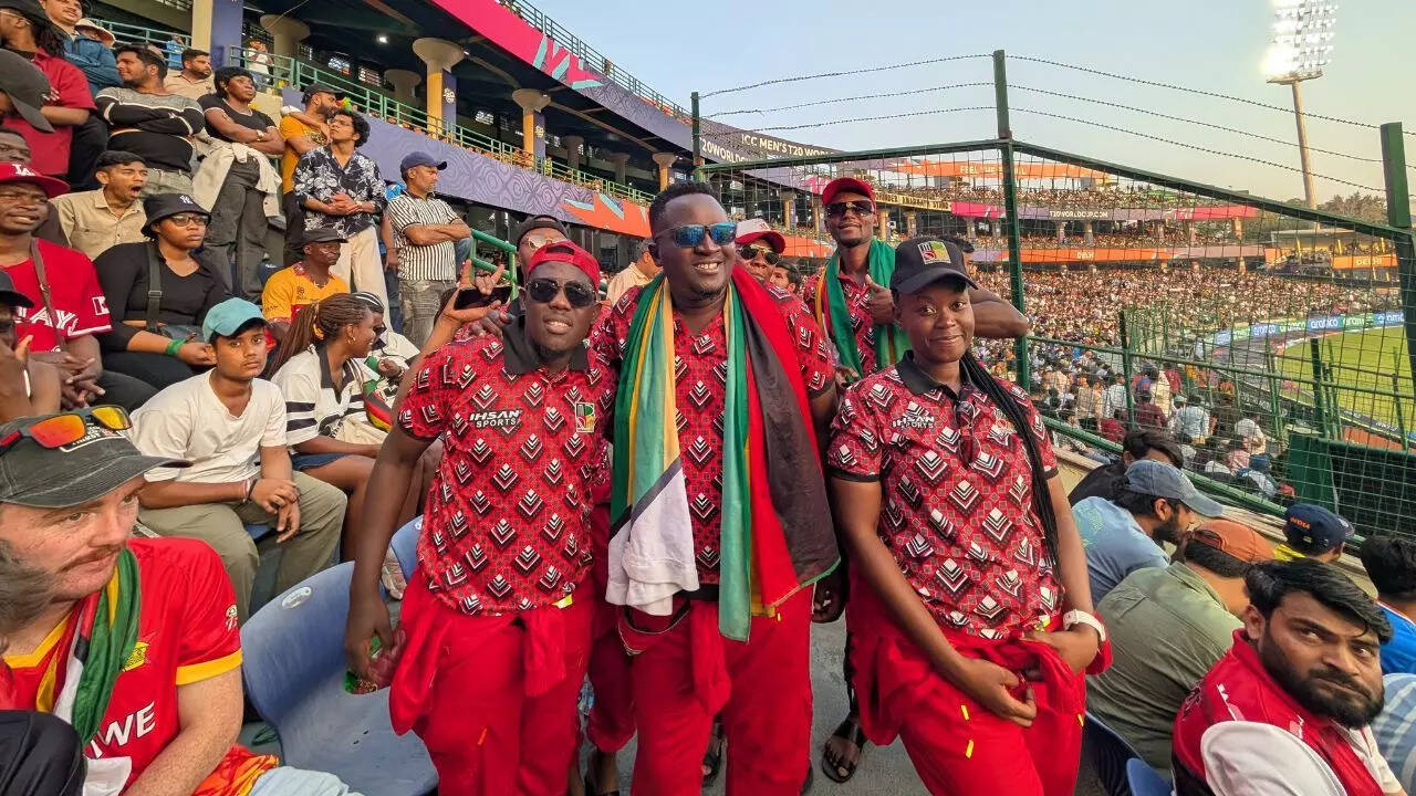 Castle Corner paints Kotla red: Zimbabwe's boisterous fans bring Arun ...
