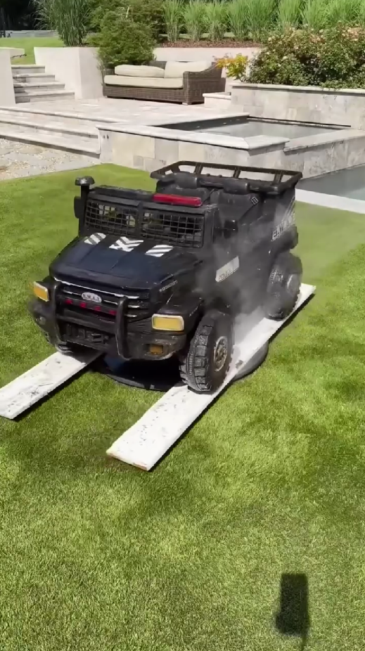 This homemade fire truck from dad will melt your heart