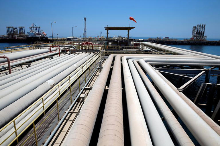 Ras Tanura Aramco oil refinery ablaze 'after Iranian drone strike' in ...