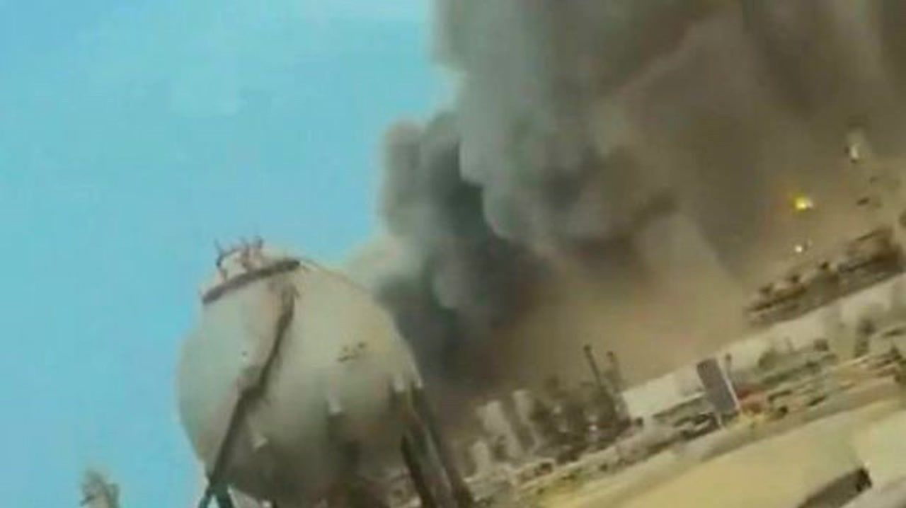 Drone strike sparks fire at Ras Tanura refinery