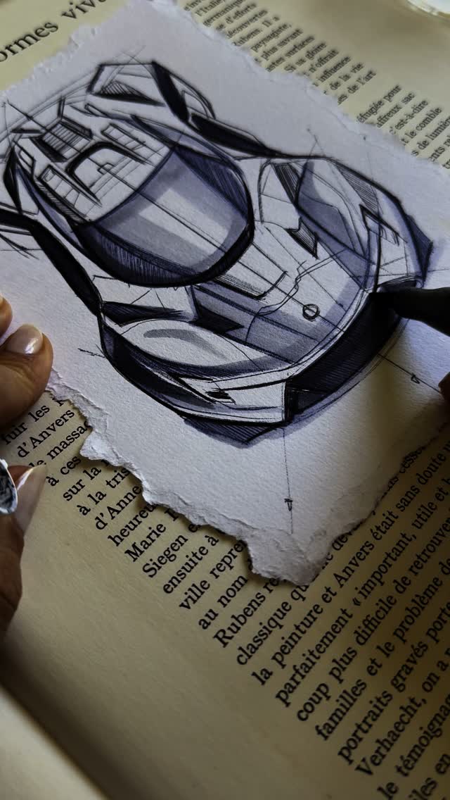 Turn simple marker drawings into creative inspiration