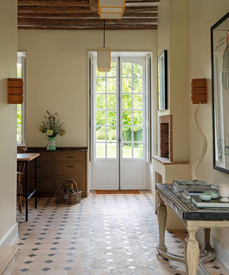 Tour an 'unpretentious' French chateau reimagined for a young family