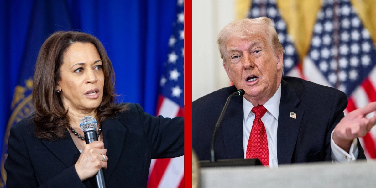 Kamala Harris accuses Donald Trump of overstepping authority after Iran ...
