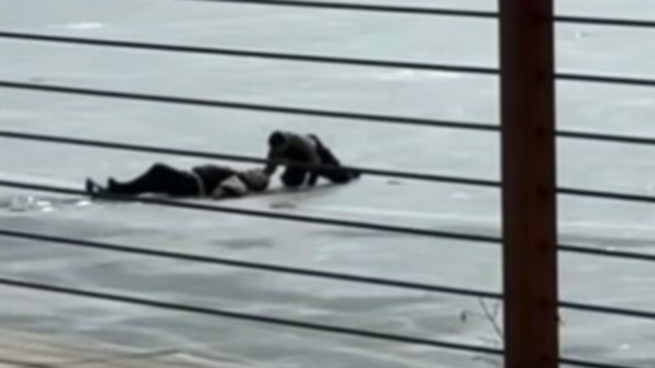 Good Samaritan rescues man who fell through the ice into Colorado lake