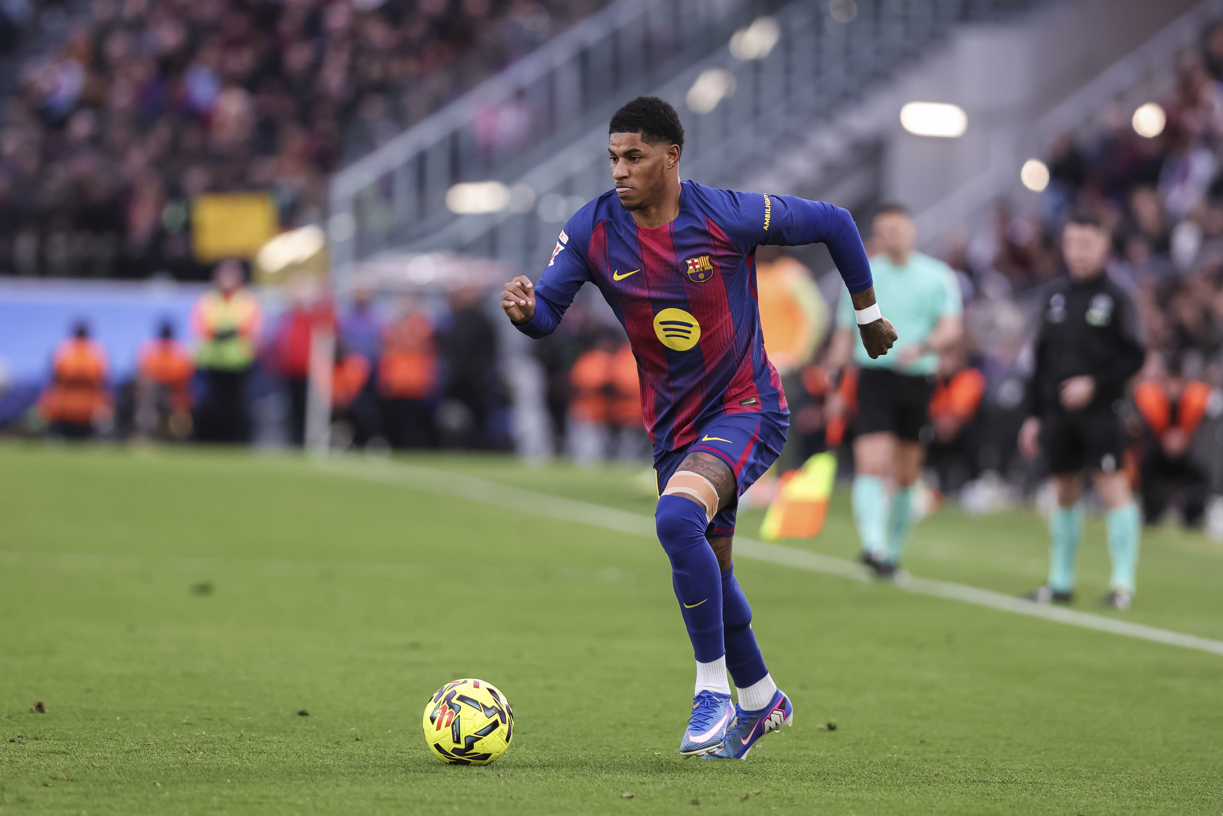 How will Barcelona line up against Atlético Madrid in the second leg of the Copa del Rey semi-finals?