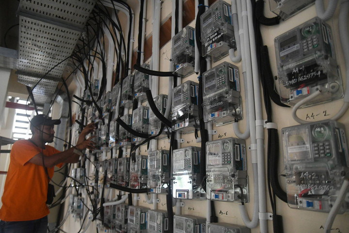 Ilustrasi meteran listrik