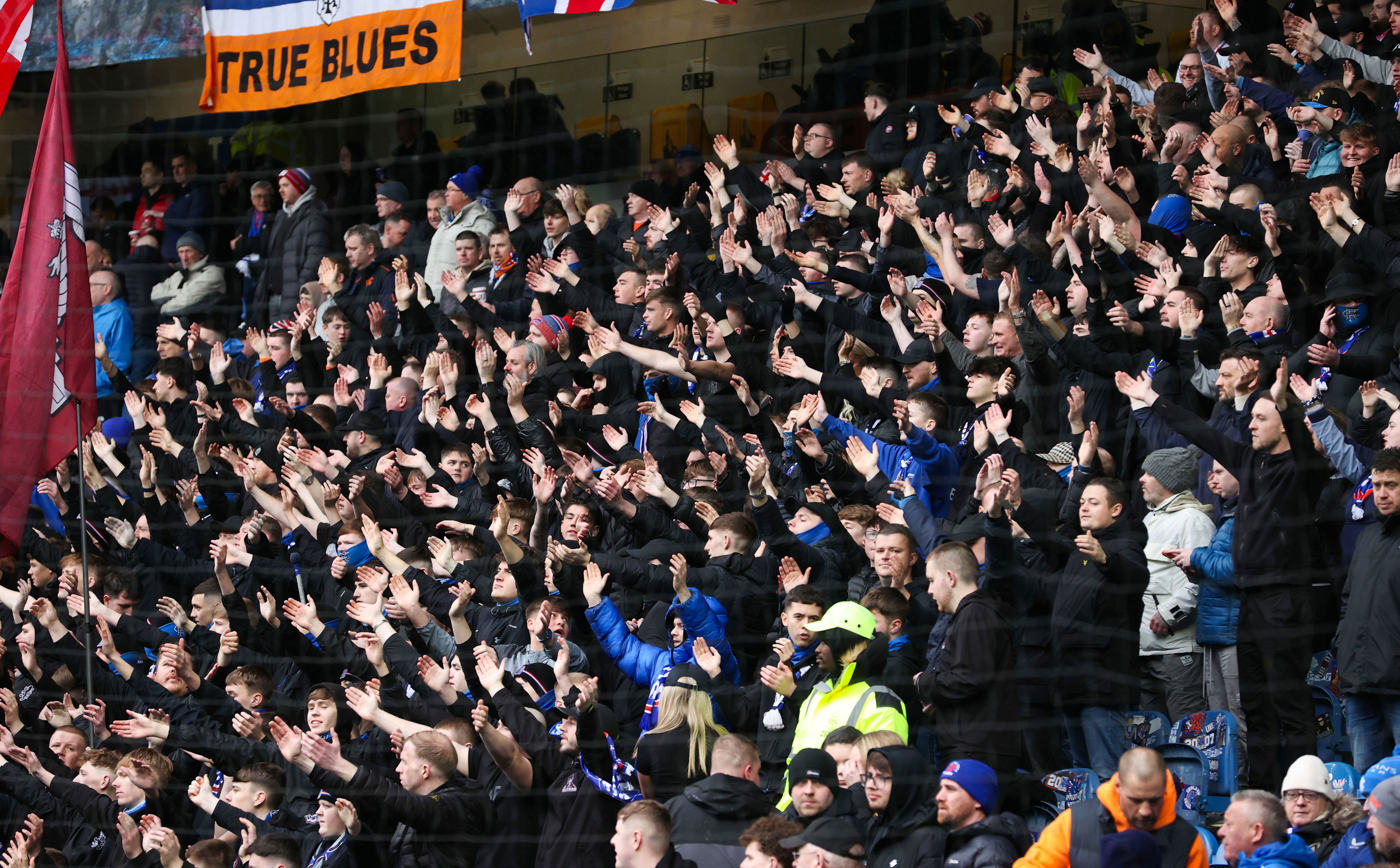 25 brilliant fan photos from Rangers v Celtic as 50,129 watch ...