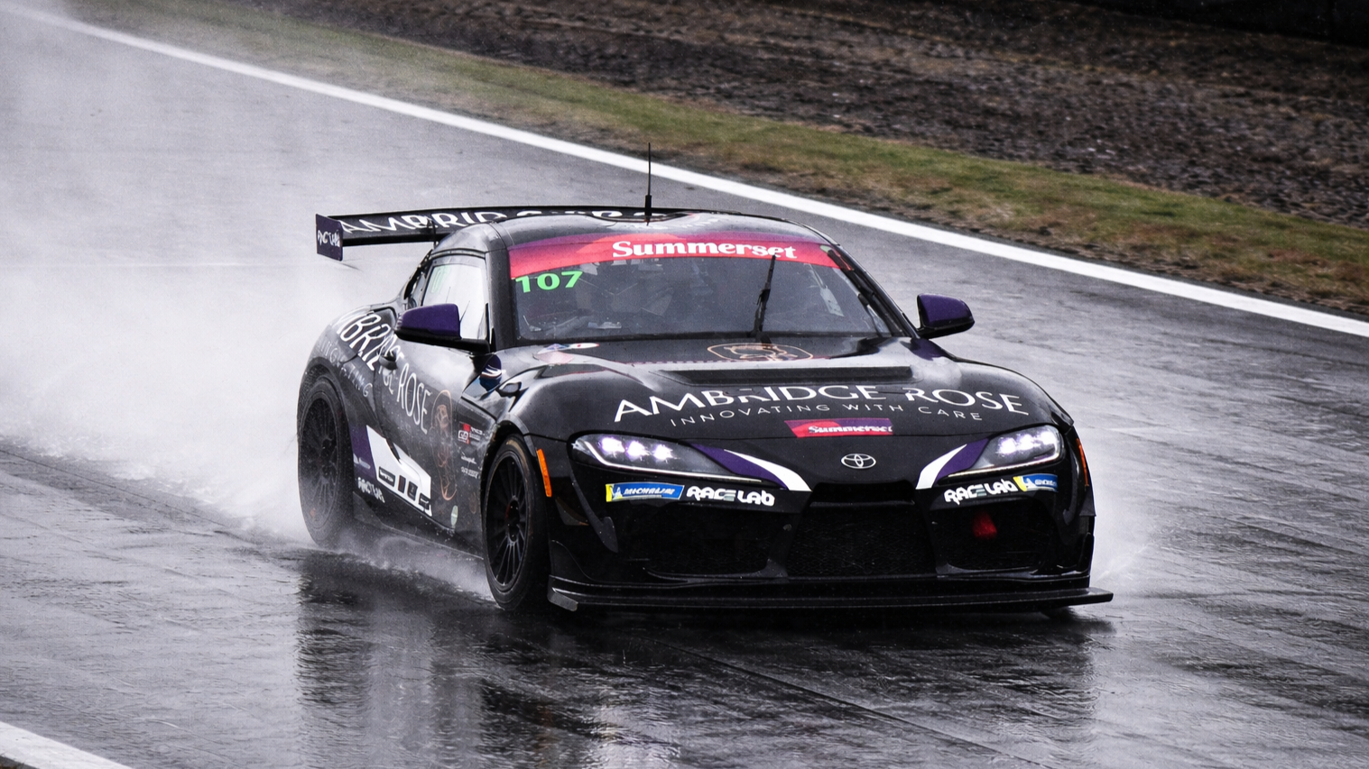 Taking the GT4 Supra out to the track