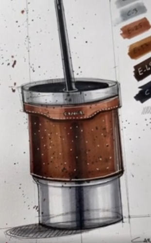 Turning simple sketches into beautiful finished works of art