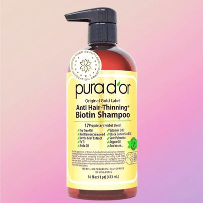 Another DHT-blocking shampoo with biotin and pumpkin seed oil