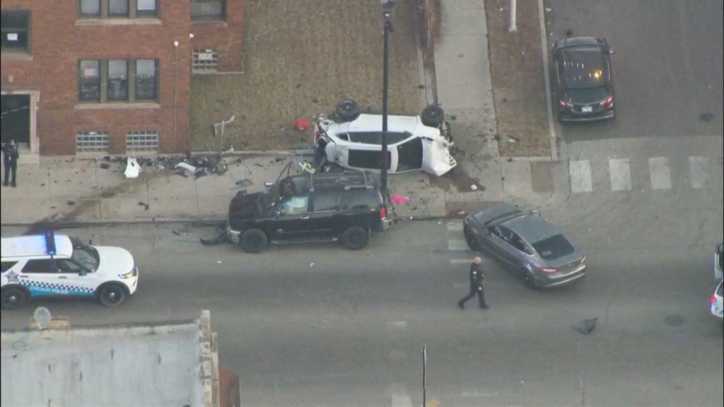 Man charged with shooting at Chicago police officers before crash in ...