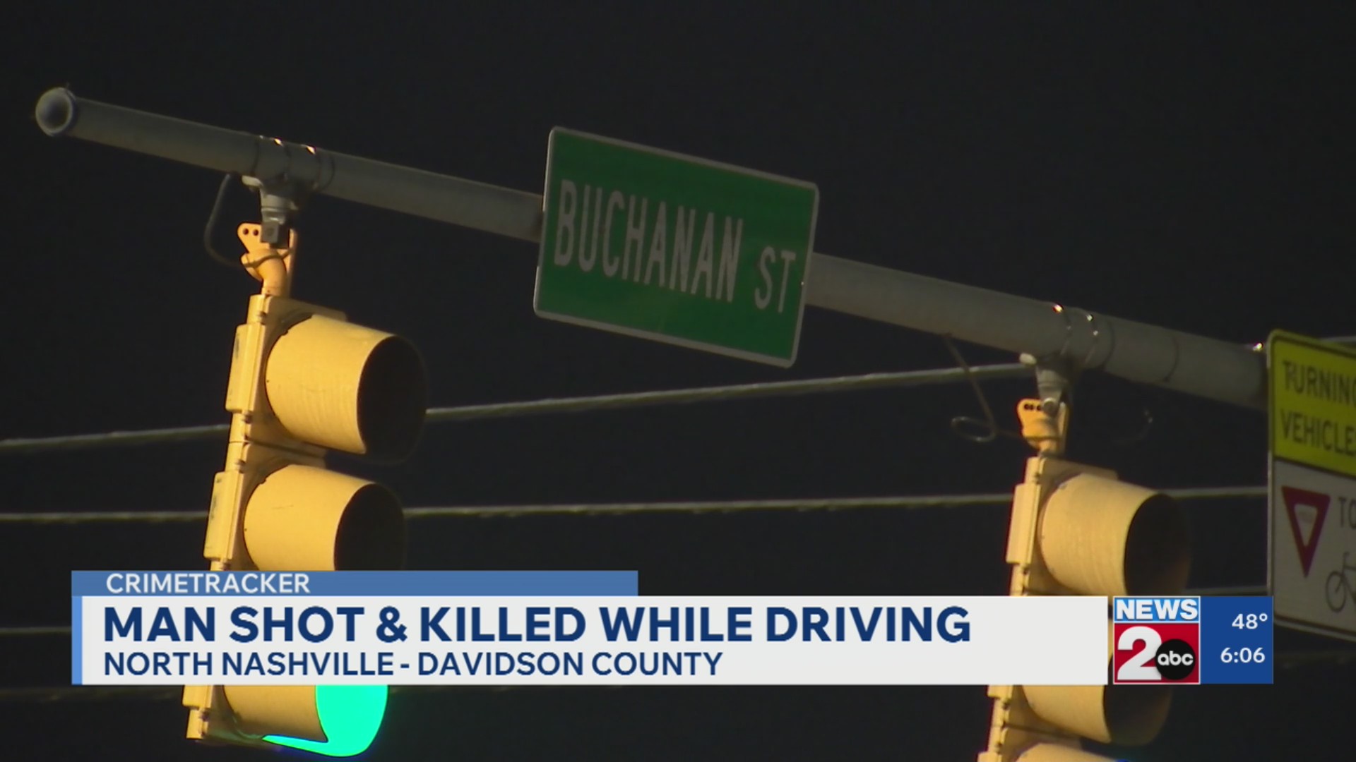 Man shot, killed while driving in North Nashville