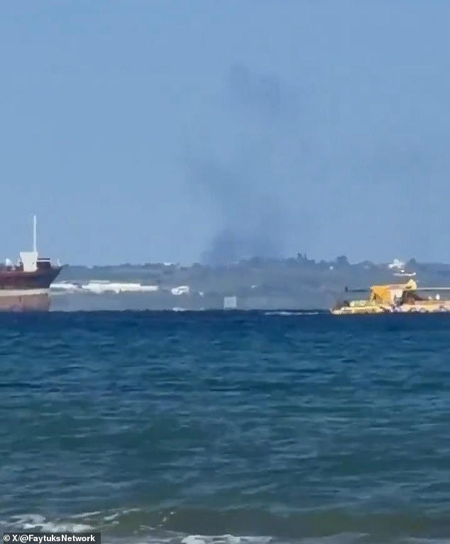 Cyprus under attack: Smoke is seen rising near British base as RAF ...