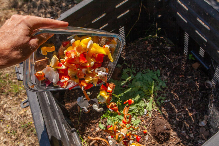 The easiest way to turn kitchen scraps into garden gold