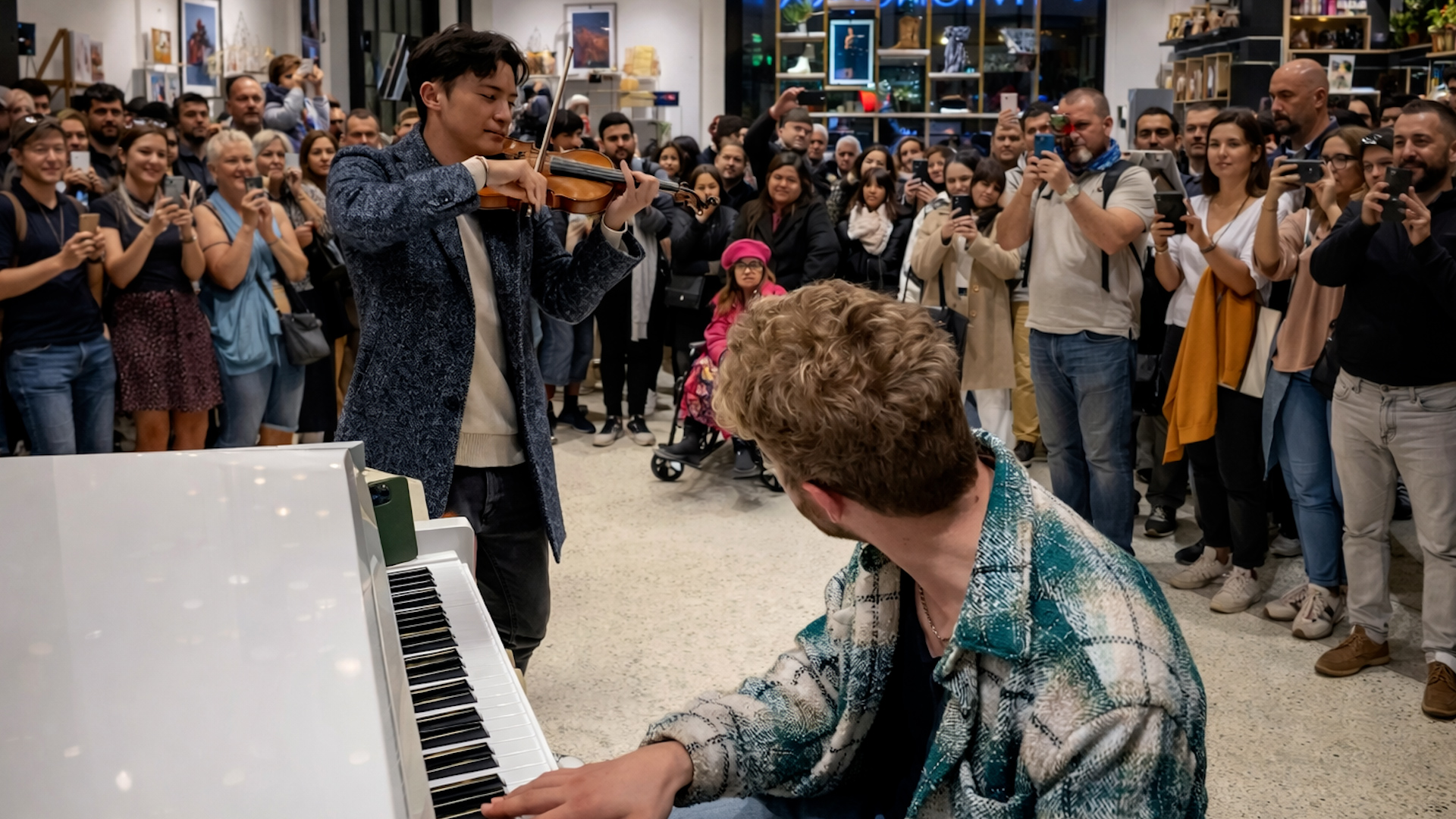 An unexpected duet with Ray Chen in Paris