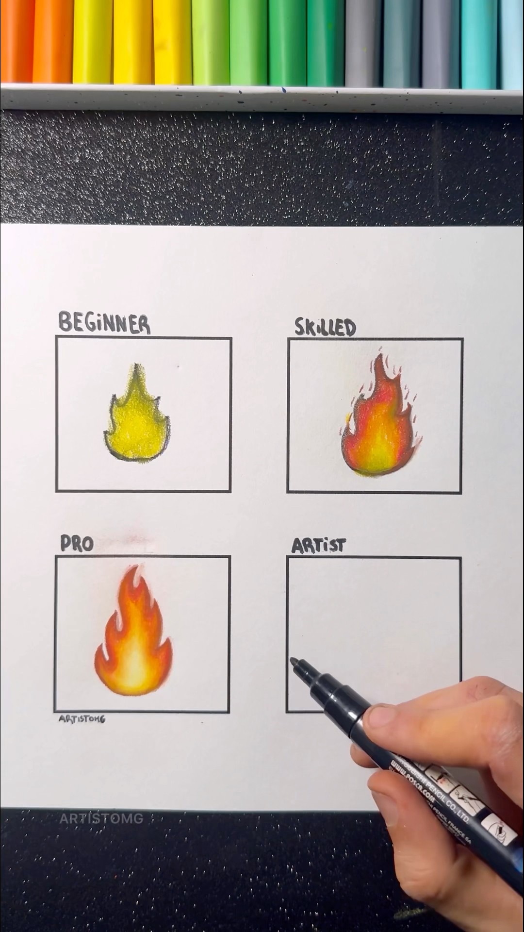 How good can a flame drawing get?