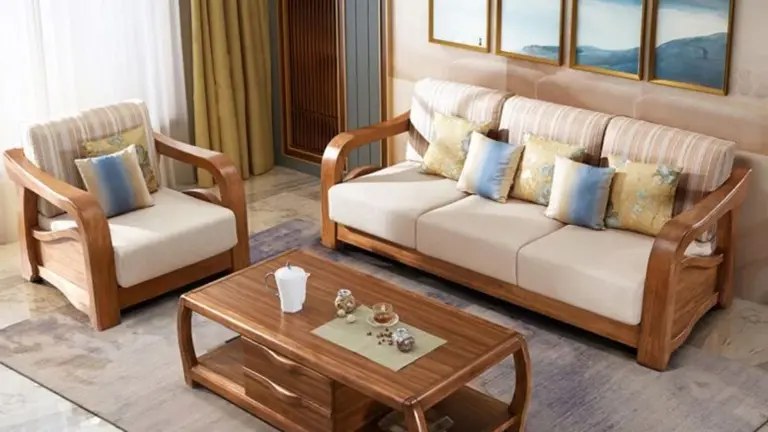 5 latest wooden sofa set designs that redefine home decor with elegance