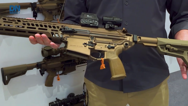 Sig Sauer previews a machine-gun-toting drone and FN updates the SCAR
