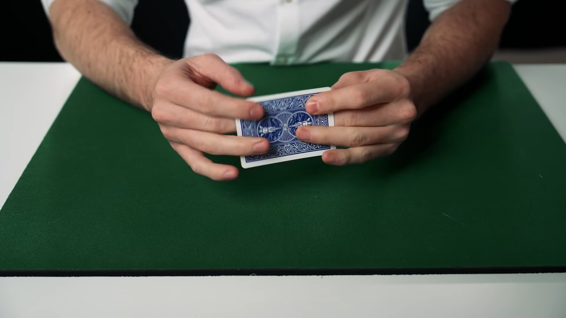 The ultimate vanishing card trick that defies reality