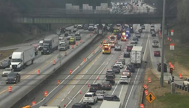 Some lanes reopen on I-285 after tractor-trailer crash in Atlanta