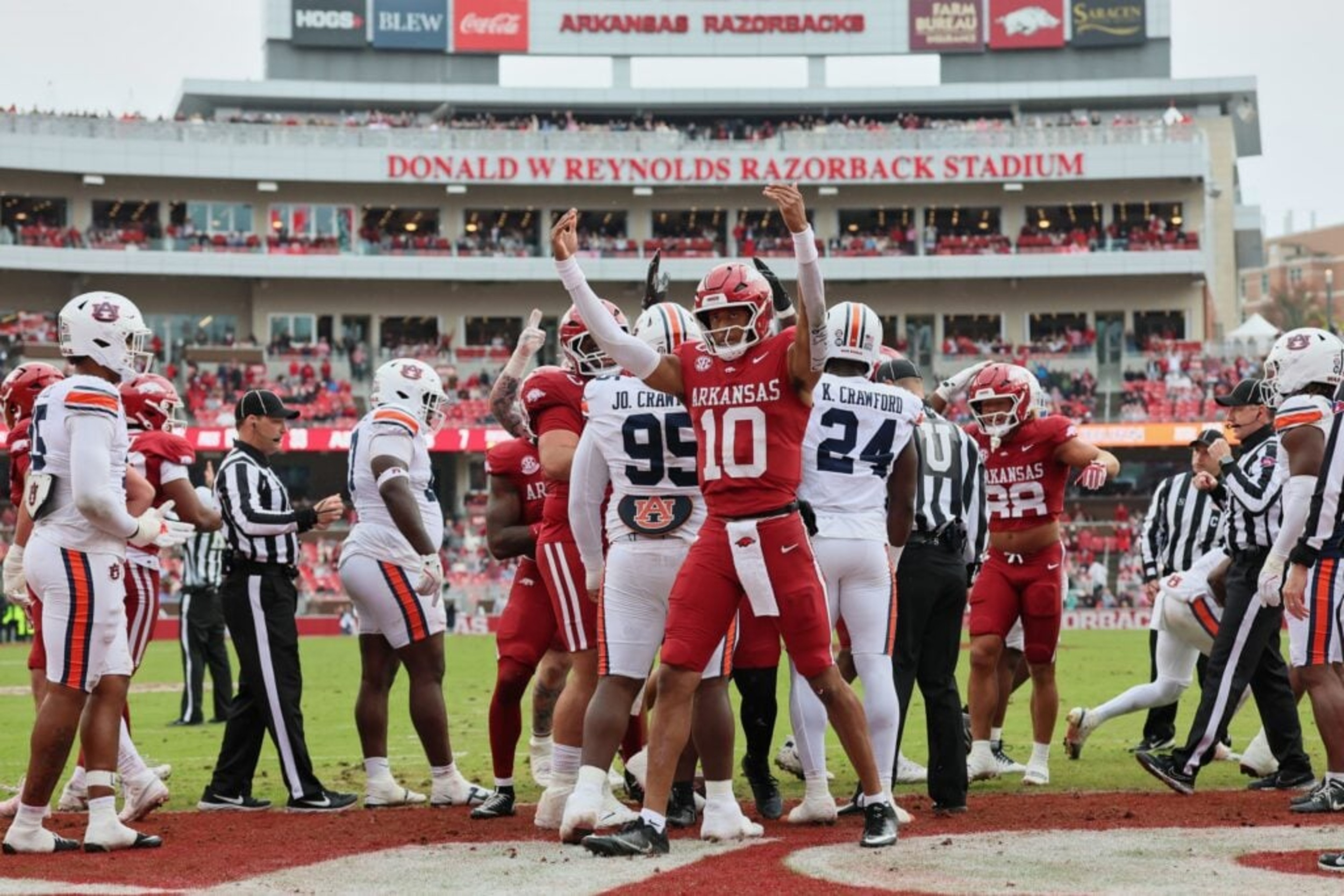 Razorbacks for sale? The real game behind the stadium name