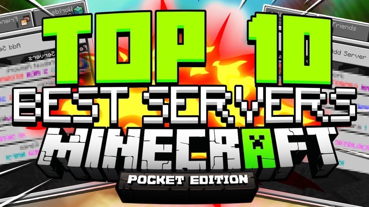 Top 10 best MCPE servers! - Minecraft PE (Pocket Edition, Xbox, Windows ...