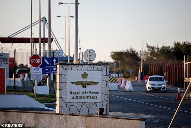 Cyprus under attack: Smoke is seen rising near British base as RAF ...