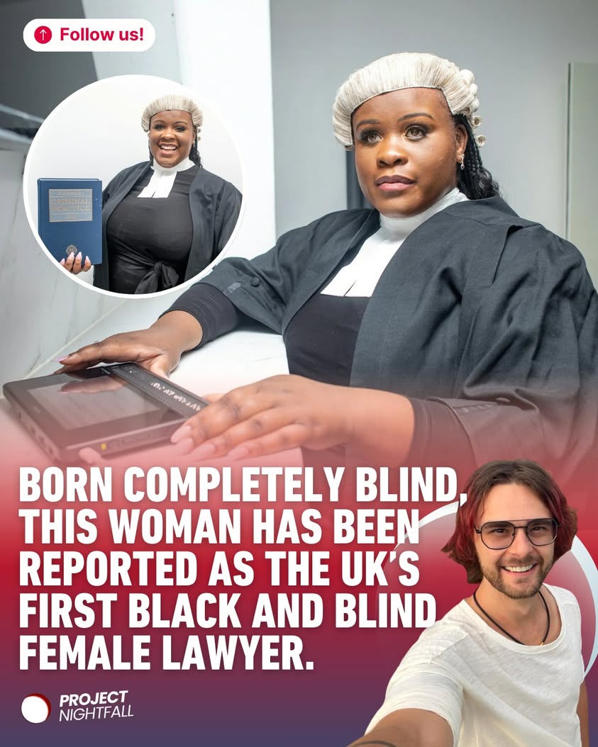 Triple ceiling shattered: Jessikah Inaba is UK's first Black, blind ...