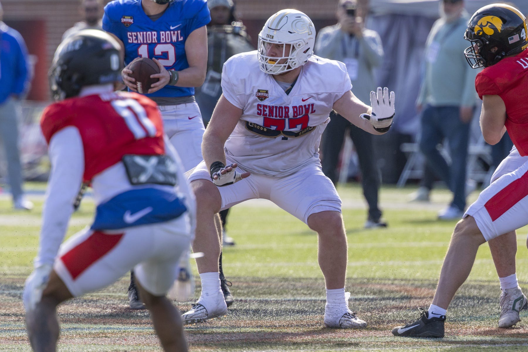 Colts NFL draft: Best offensive linemen results from 2026 NFL combine