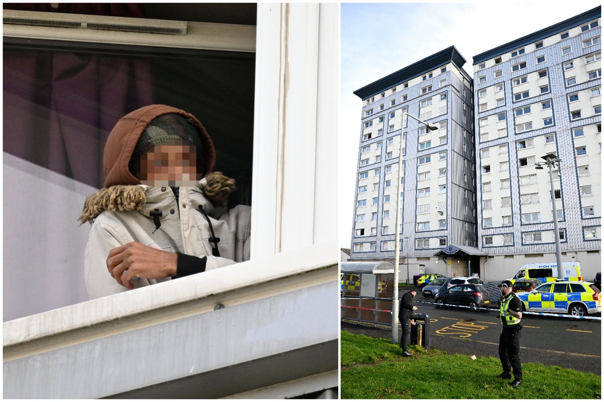 Two injured as man armed with blades 'attacks people' in Edinburgh