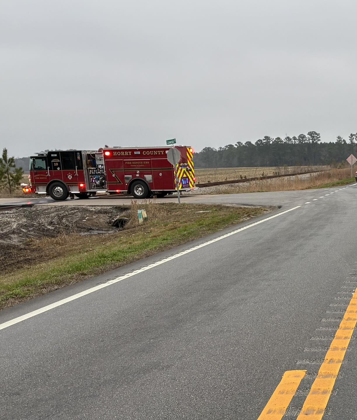 HCFR: 1 taken to hospital after Highway 701 crash in Horry County