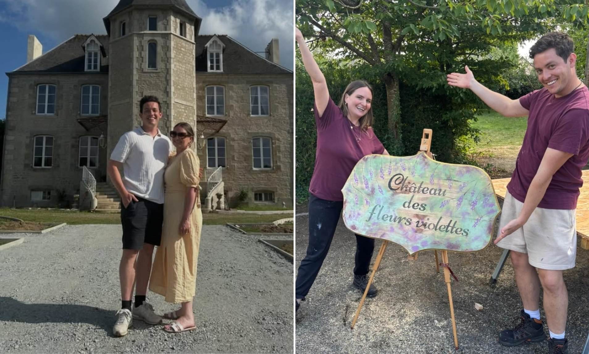 Couple who won £250,000 French château in Channel 4 competition to use ...