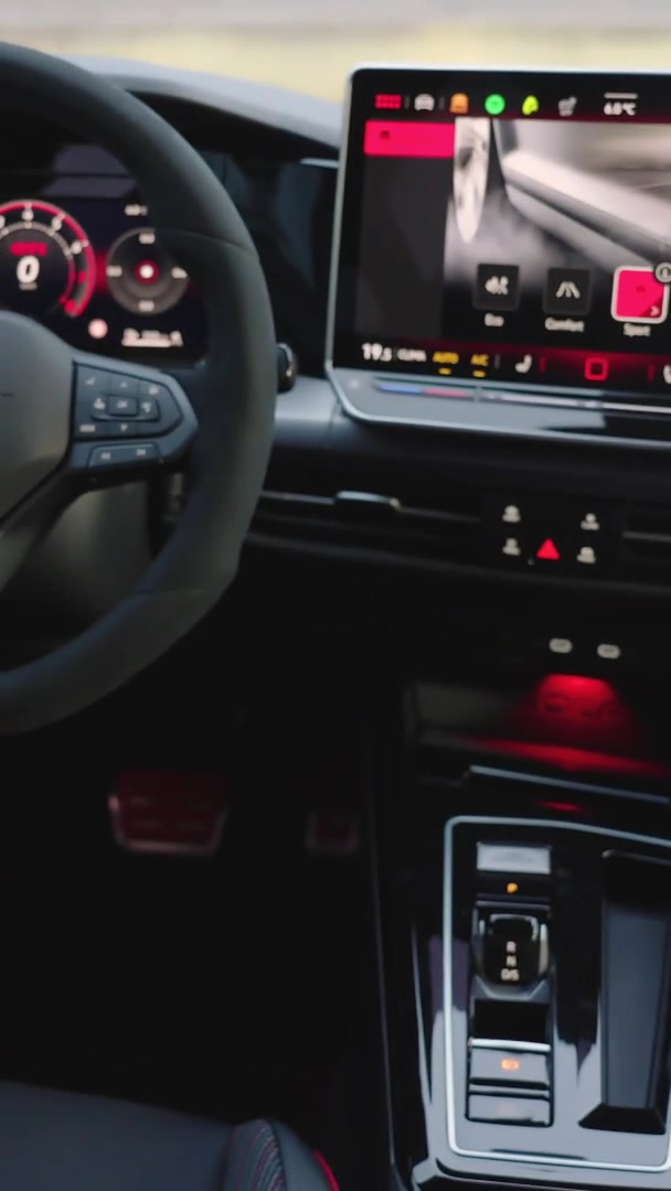 Volkswagen Golf GTI Edition 50 - Interior design in dark moss green ...