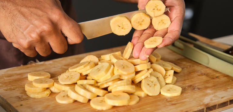 تقطيع الموز