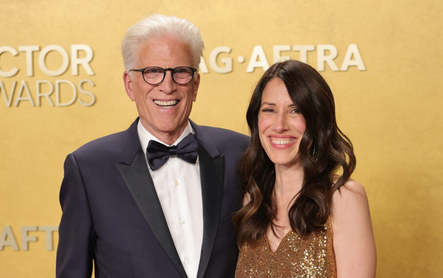 Ted Danson & daughter Kate attend actor awards in rare outing