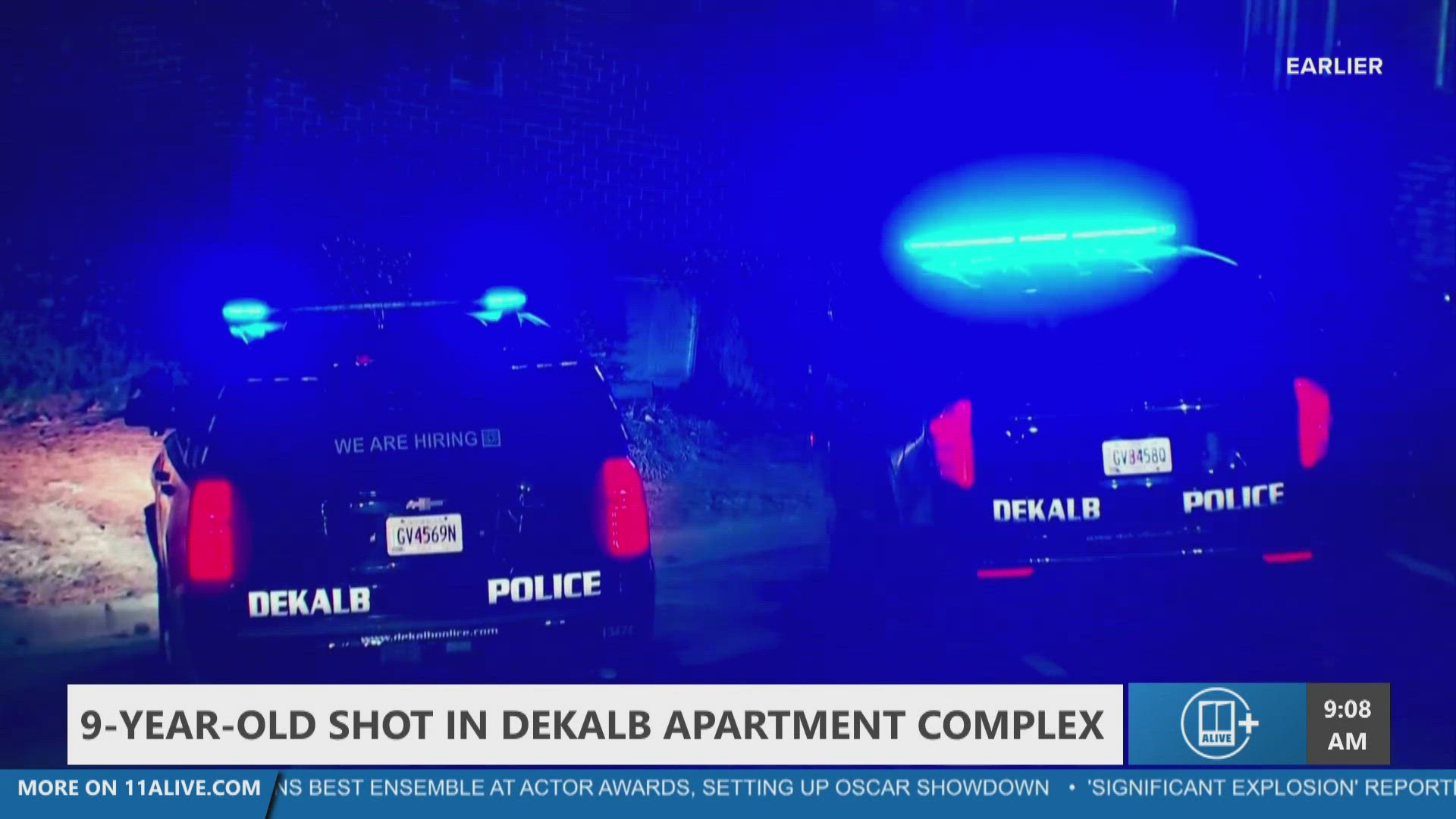 Child shot at DeKalb apartment complex